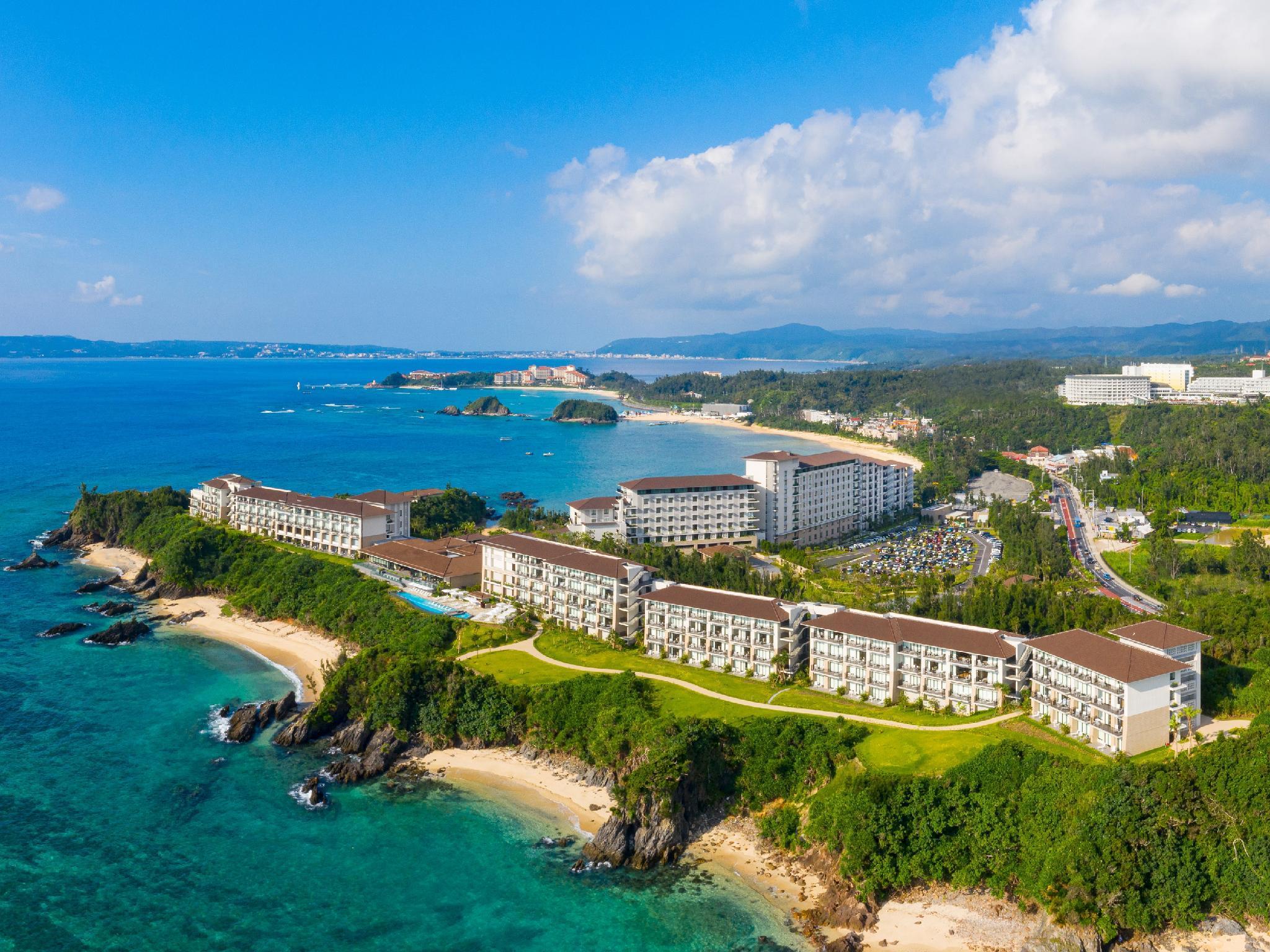 Halekulani Okinawa Hotel Onna Bagian luar foto