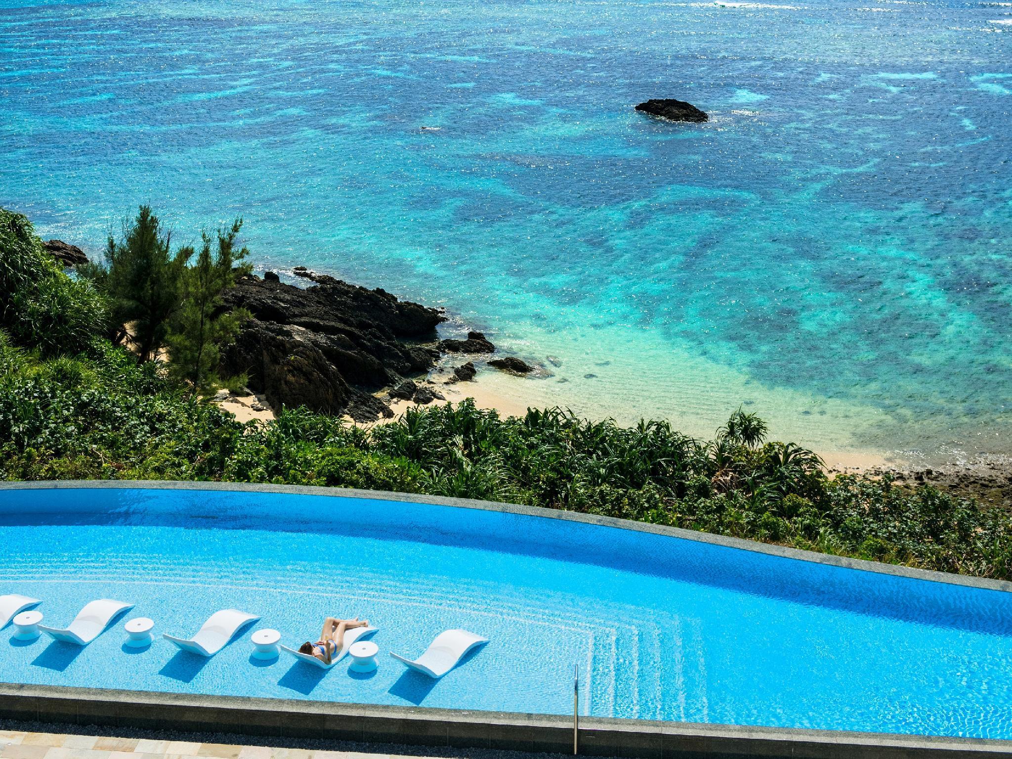 Halekulani Okinawa Hotel Onna Bagian luar foto